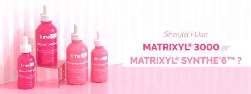 What is the difference between Matrixyl and Matrixyl 3000