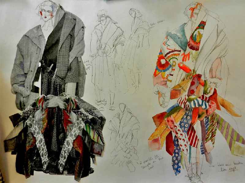 What is the meaning of fashion illustration