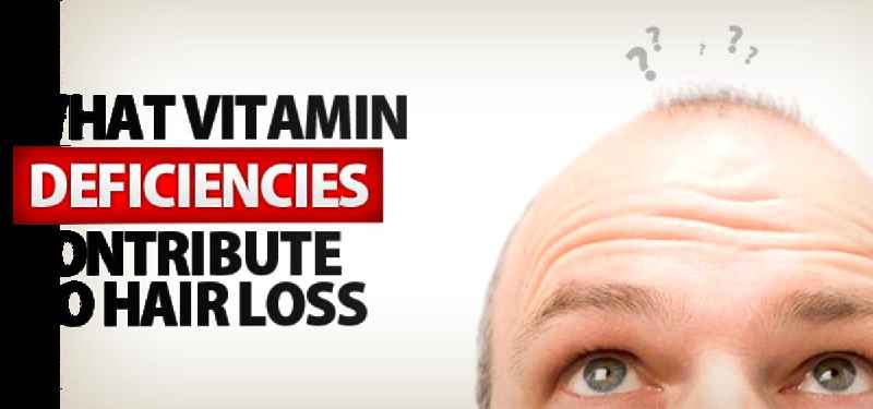 What lack of vitamin causes hair loss