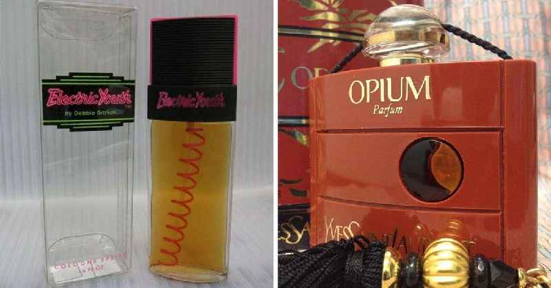 What perfumes were popular in the 1980's