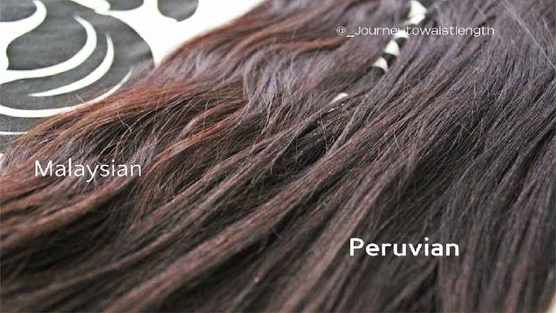 What's the difference between Peruvian hair and Brazilian hair