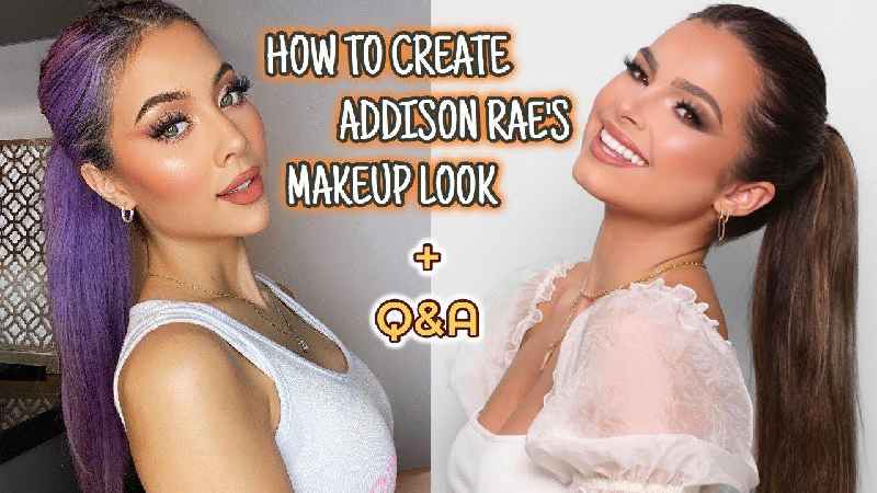 What type of mascara does Addison Rae use