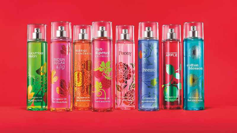 What was the first Bath and Body Works scent