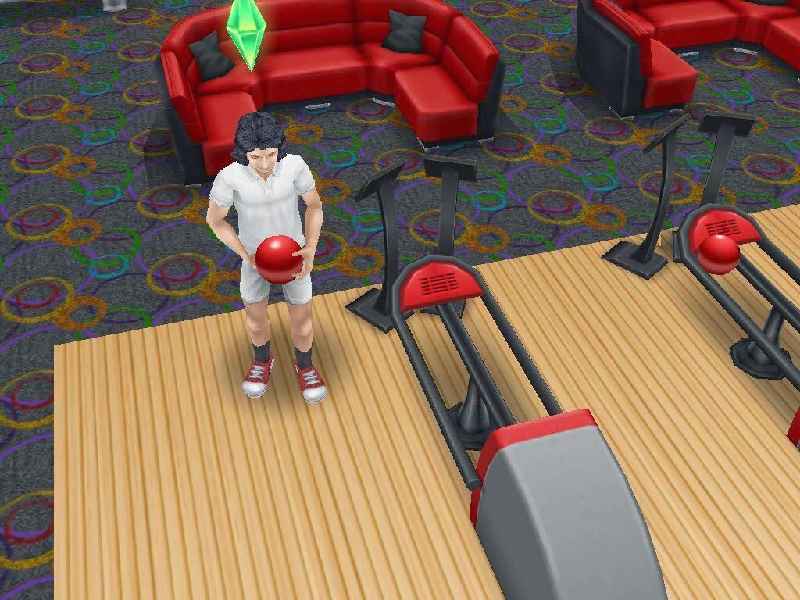 Where is the bowling hobby in Sims Freeplay