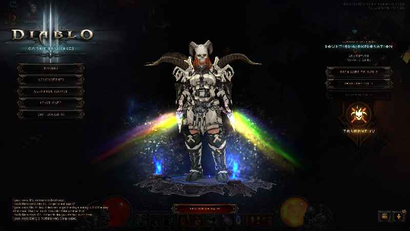 Where is the rainbow goblin in Diablo 3