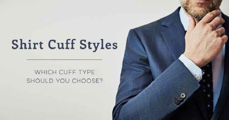 Where should the cuff fall on a dress shirt