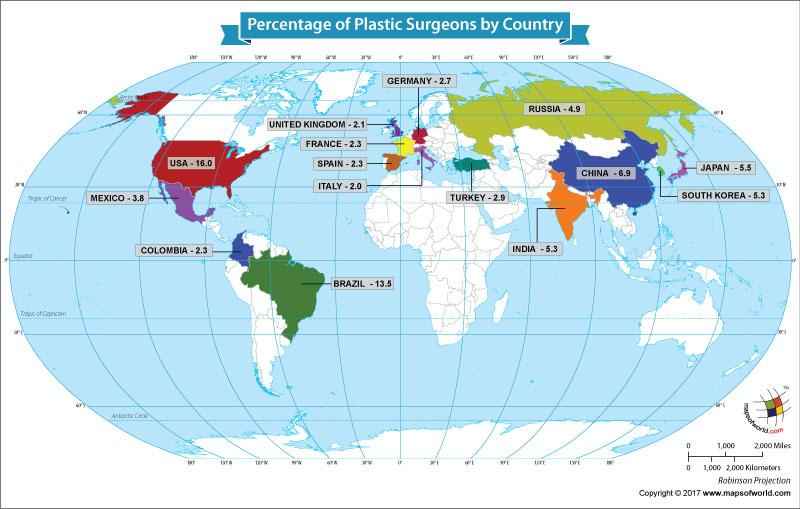 Which country is called capital of plastic surgery
