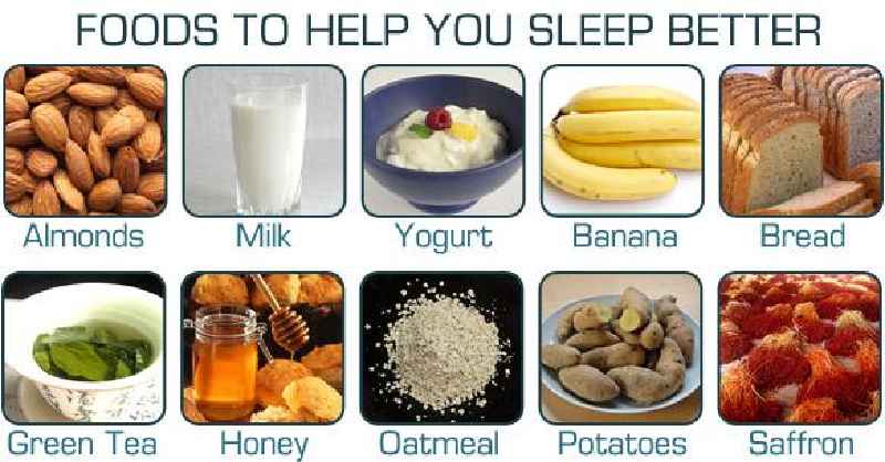 Which foods hinder your ability to sleep