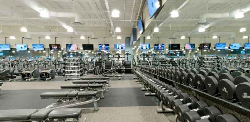 Which gym has the most locations in the US