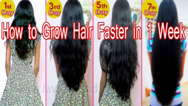 Which oil makes hair grow faster