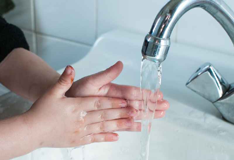 Which parts of hands are missed when washing