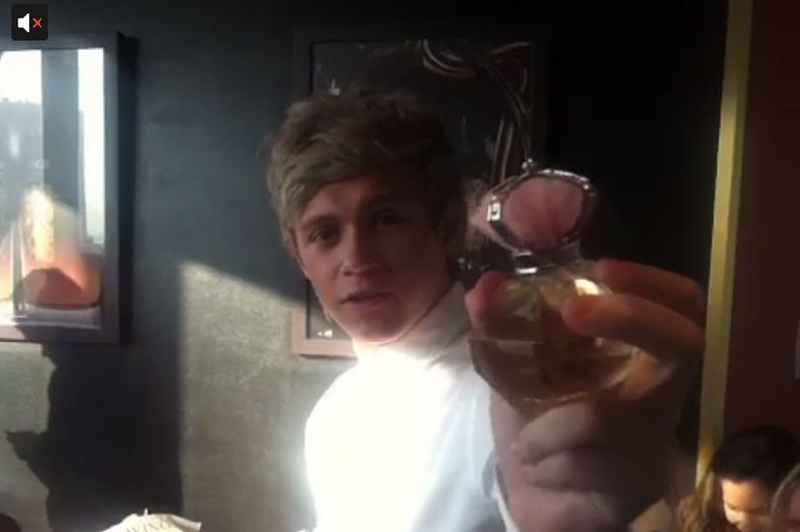 Which perfume does Niall Horan use