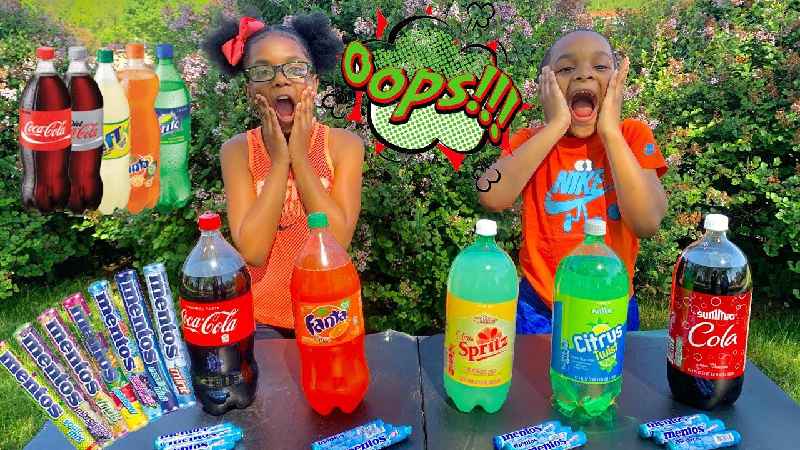 Which soda explodes the highest with Mentos