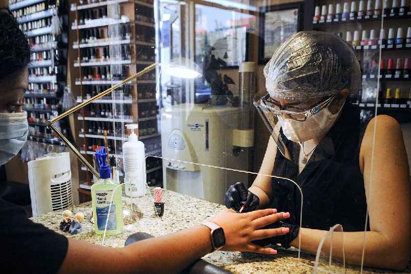 Which state has the most Nail Salons
