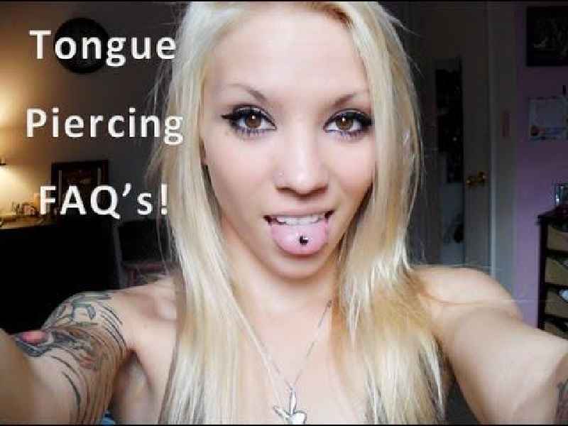 Why do girls get tongue piercings