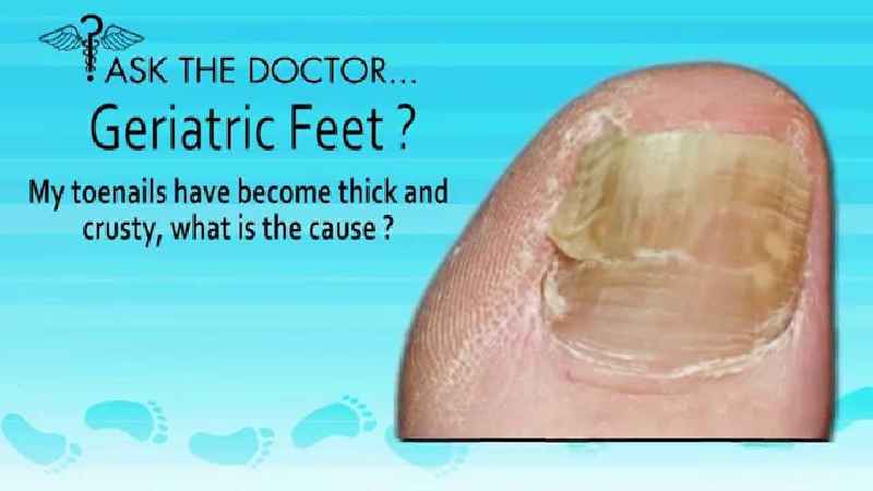 Why do toenails get thick
